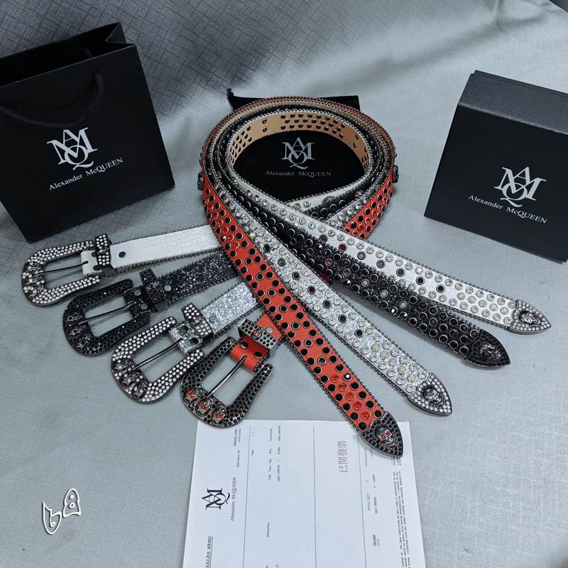 McQueen belt 38mmX90-125cm lb102601